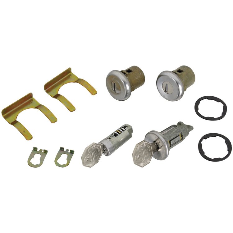 Lock Set Ignition/Doors/Glove Box 1966-67 Chevelle/El Camino