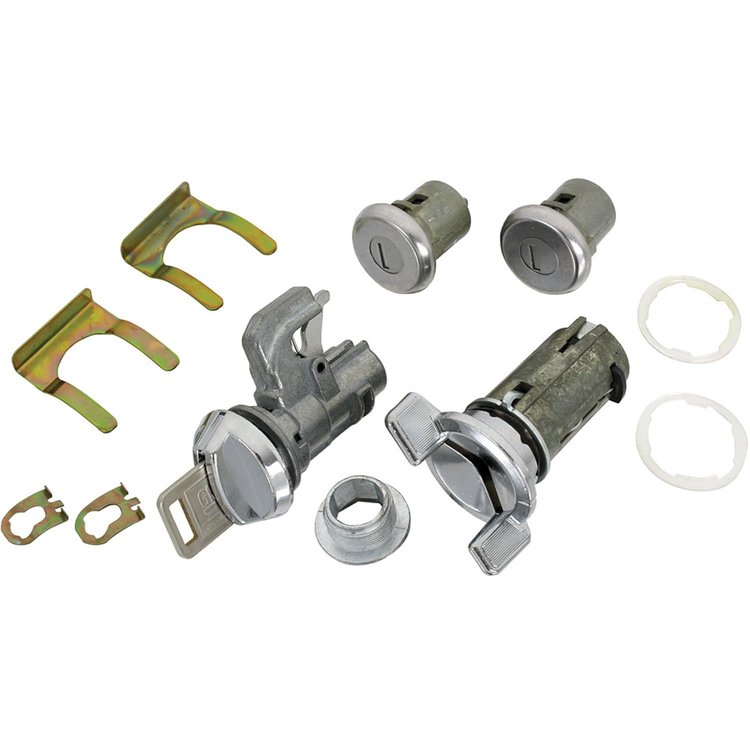 Lock Set Ignition/Doors/Glove Box 1970-76 Chevelle/El Camino