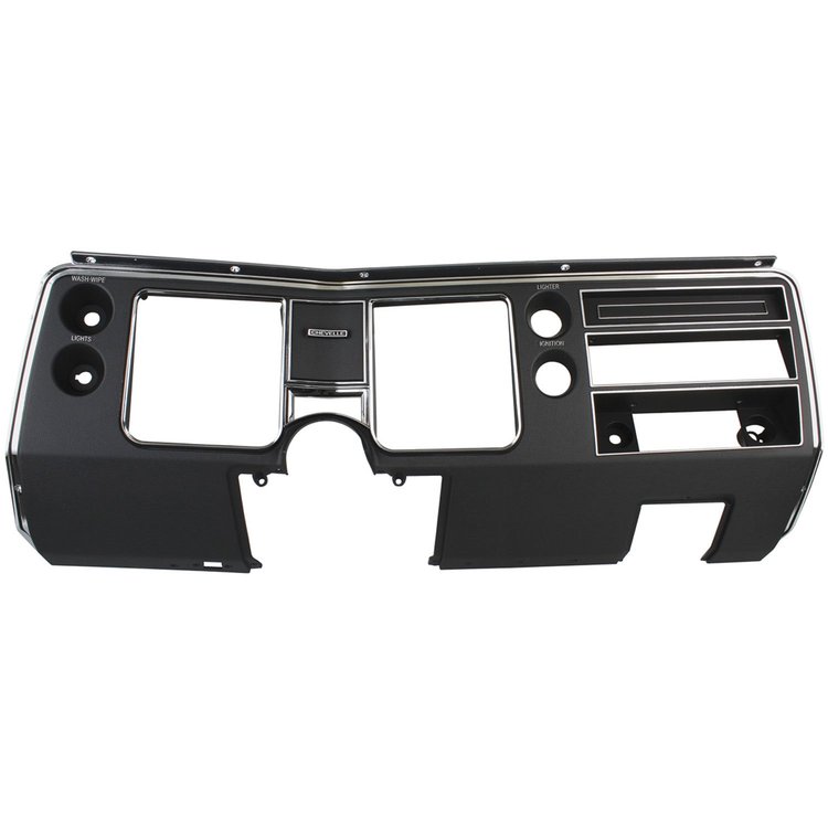 Instrument Carrier Dash Panel 1968 Chevelle/El Camino w/o A/C