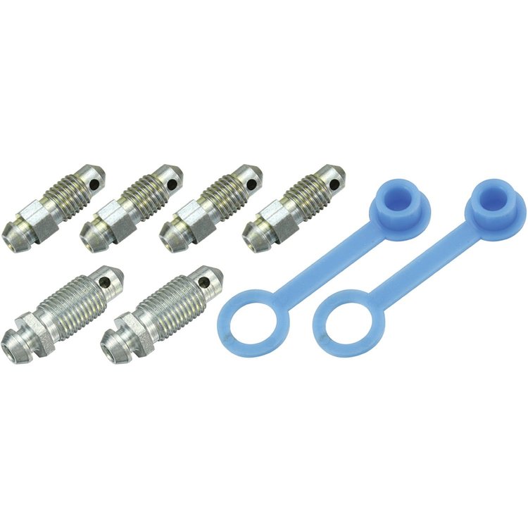Bleeder Screw Set Disc Brake 1967-74 8pcs
