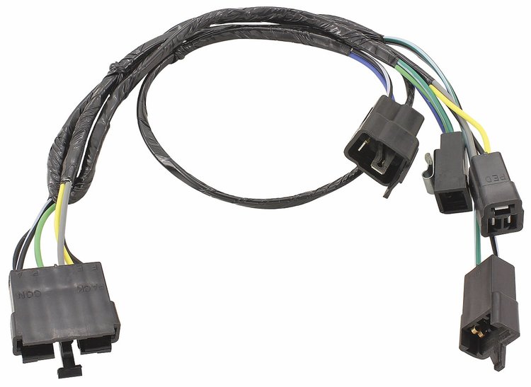 Wire Harness 1970-71 CH/MC Mono w/o AC Single FT/Single Rear Speakers