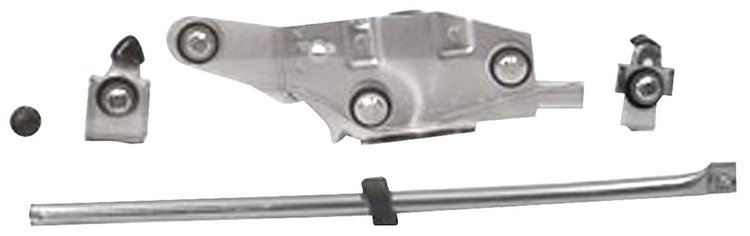 Door Glass Track Kit for 1970-1972 Chevy Chevelle Coupe/Convertible [Right/Passenger Side]