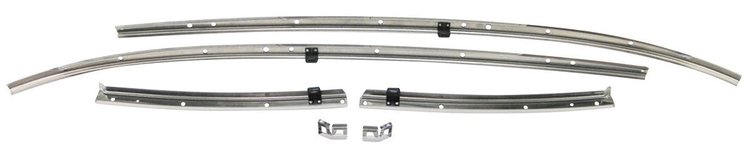 Weatherstrip Channel 1970-72 Chevelle Coupe Roofrail