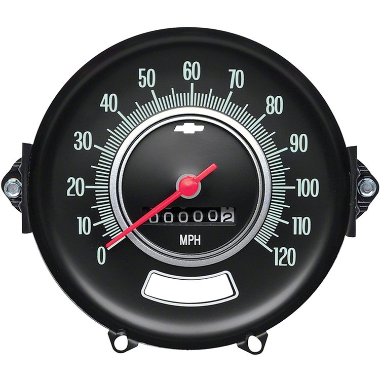 Gauge Speedometer 1969 Chevelle/El Camino w/o Speed Warning