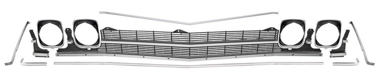 GRILLE KIT 69 MALIBU CHEV