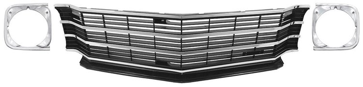 GRILLE KIT 1972 CHEVELLE/