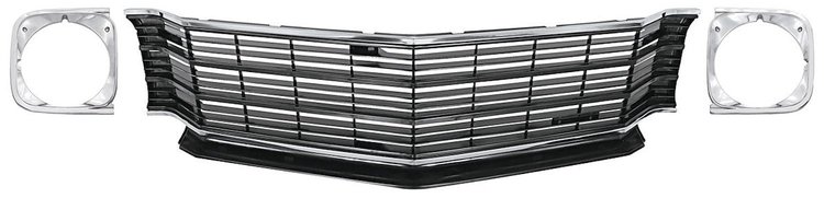 GRILLE KIT 1972 CHEVELLE/