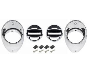 66-67 GM AIR VENT BLACK