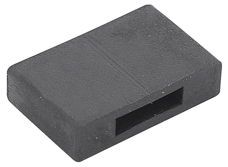 Rubber Bumper 66-72 CH/EC/MC Glove Box Door Arm