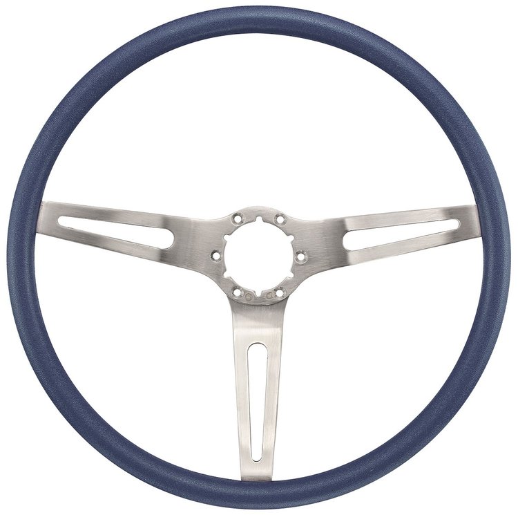 STEERING WHEEL BLUE