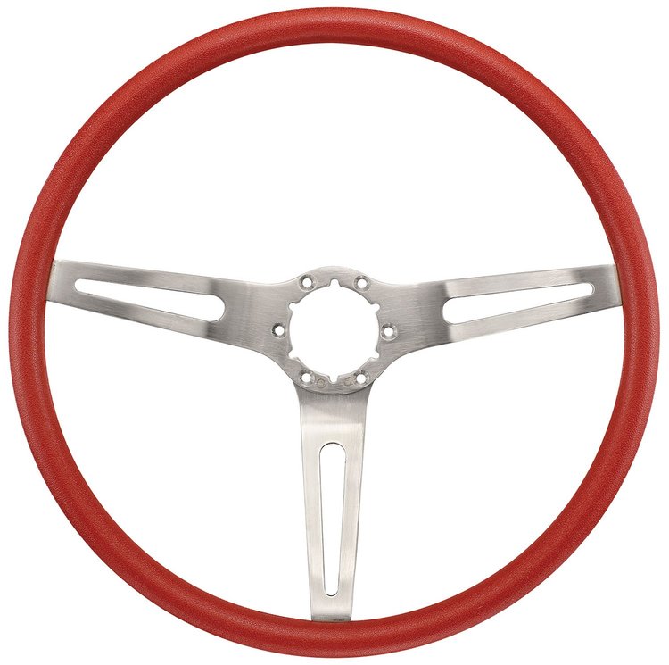 STEERING WHEEL RED