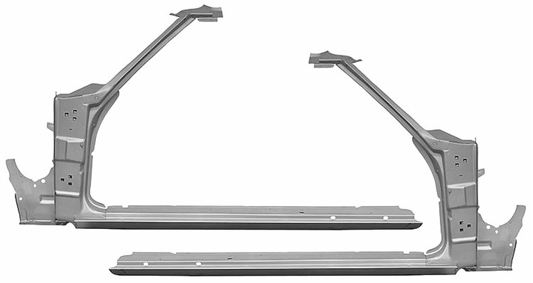 Door Frame Assemblies 68-72 El Camino Pair