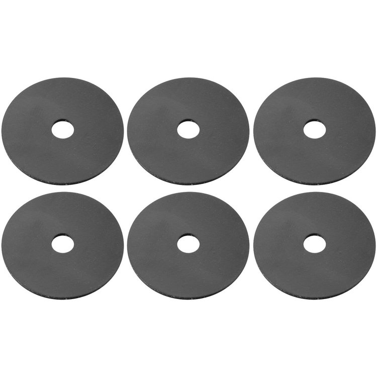 Washers Quarter Window 64-72 A-Body Rubber 6pc