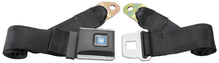 Seat Belts Non-Retractable GM Buckle Plastic Top