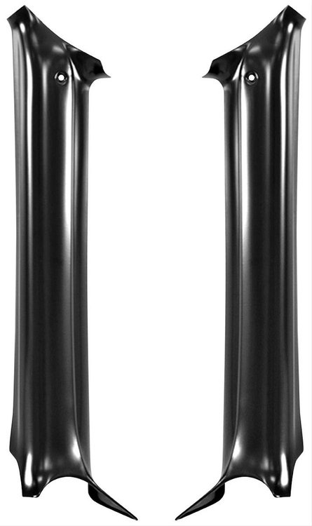 Cover Interior WIDNshield Pillar 1970-72 A-Body Coupe