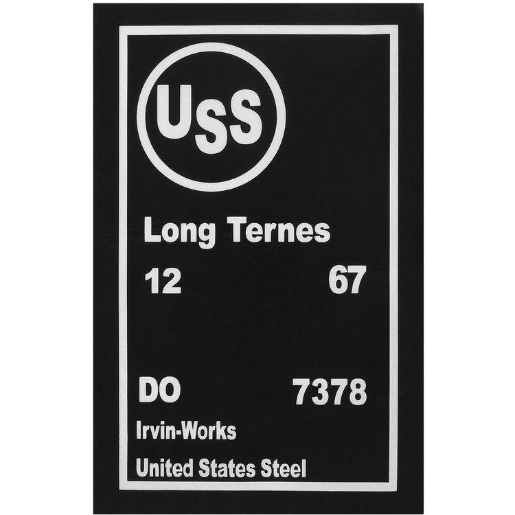 Stencil Gas Tank 1967 GM Cars