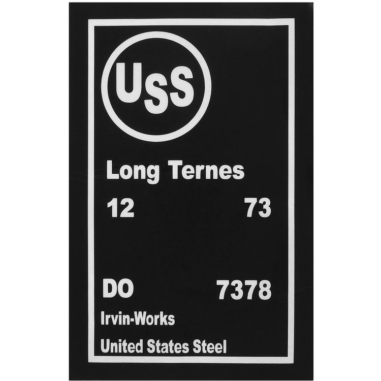 Stencil Gas Tank 1973 GM Cars