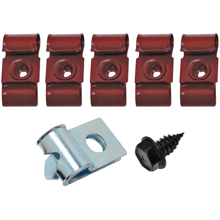 Clips 1964-67 Chevelle/El Camino Fuel Line 3/8 No Return 7pc