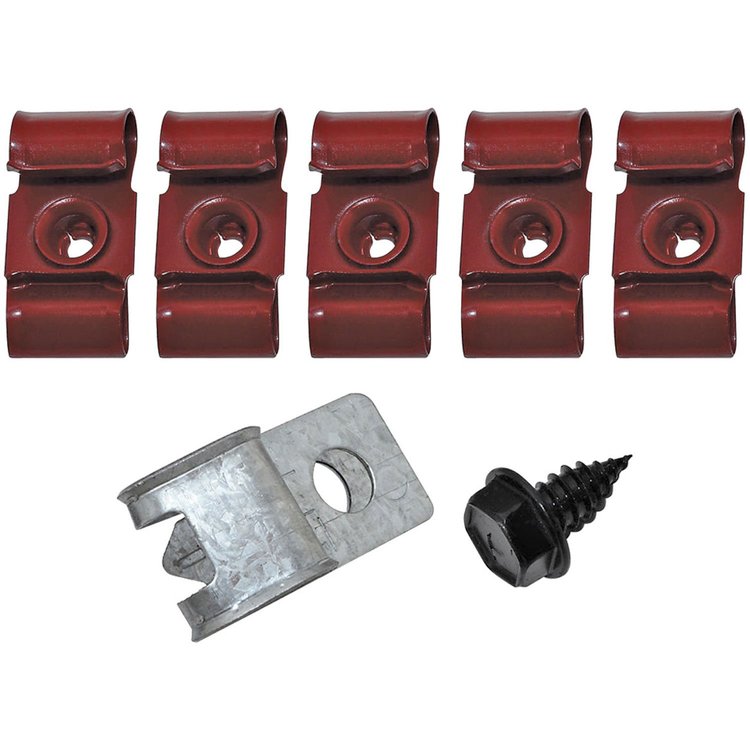 Clips 1964-67 Chevelle/El Camino Fuel Line 3/8 With Return 7pc
