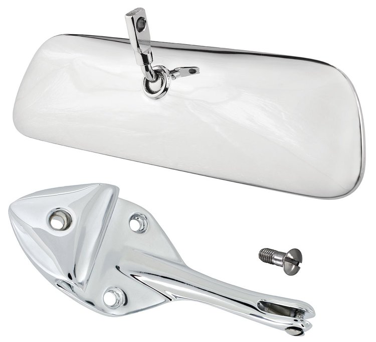 CH33180 Mirror Kit, 1964-66 A-Body Coupe, 8"