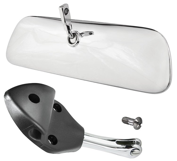 CH33181 Inside Rearview Mirror Kit for 1967 Chevy Chevelle, El Camino, Oldsmobile Cutlass, Pontiac GTO