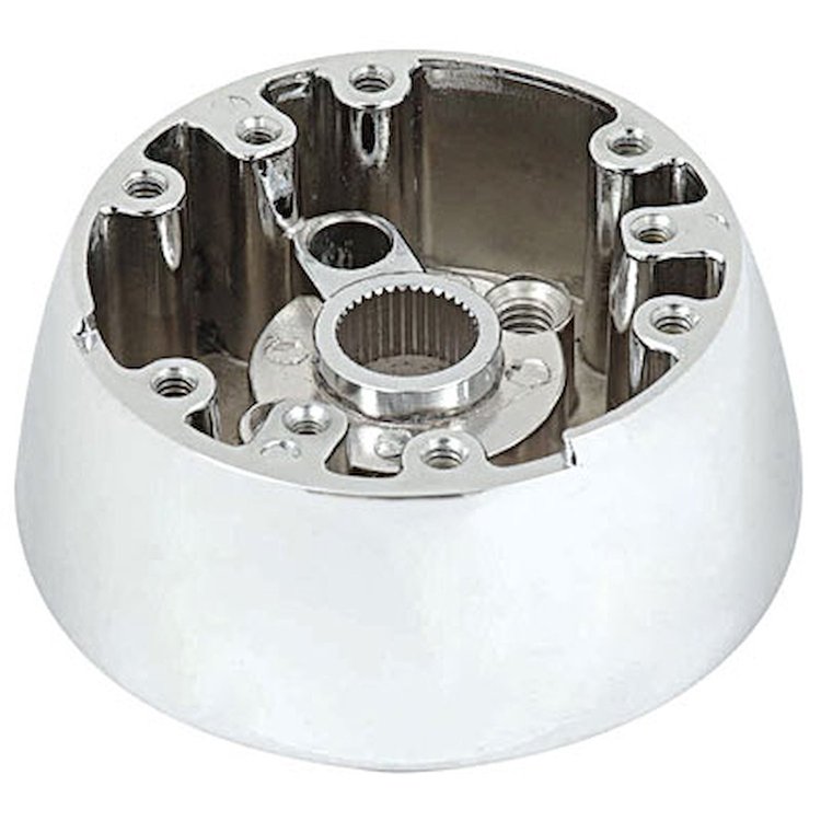 CH33365 Hub, Steering Wheel, 1967-68 Chevelle/El Camino, 1967-69 Corvair, Chrome