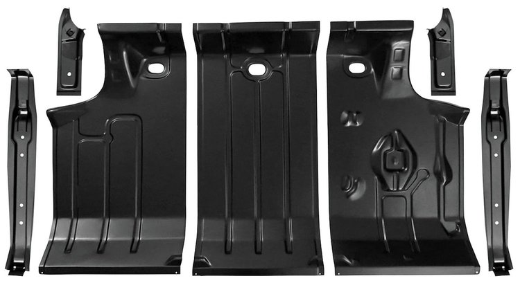 CH33434 Floor Pan, Trunk, 1964-67 Chevelle, Import