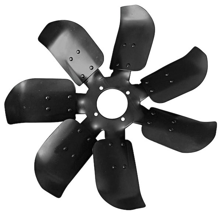 CH33456 Fan, 7-Blade, 1969-77 A-Body, 18" Diameter w/Curved Tips