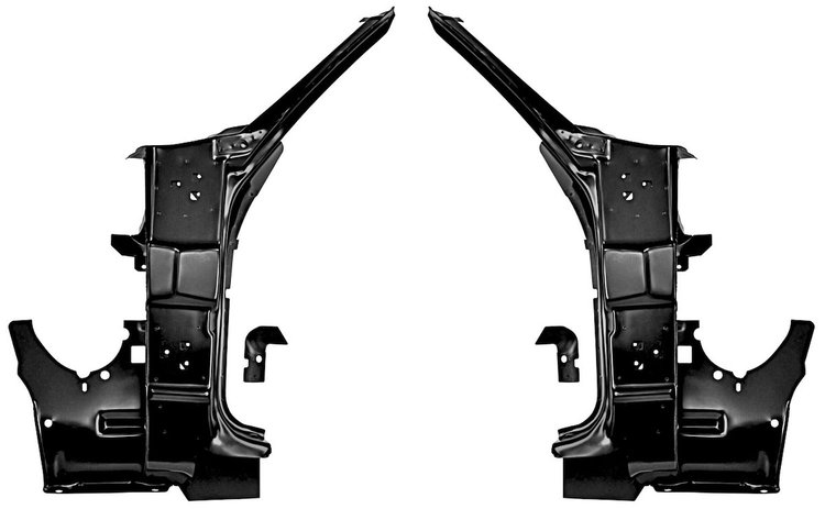 DOOR HINGE PILLAR PAIR