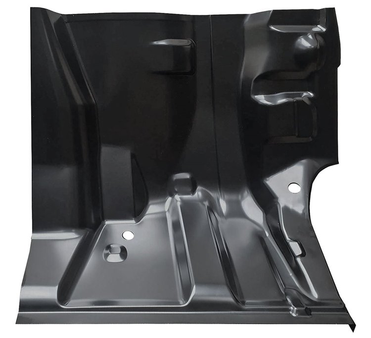 CH36575-RH Floor Pan, Rear Under Seat, 1973-77 A-Body, Half Section