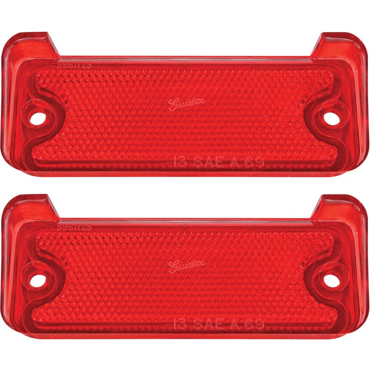 Lenses Rear Bumper Reflector 1969-72 El Camino