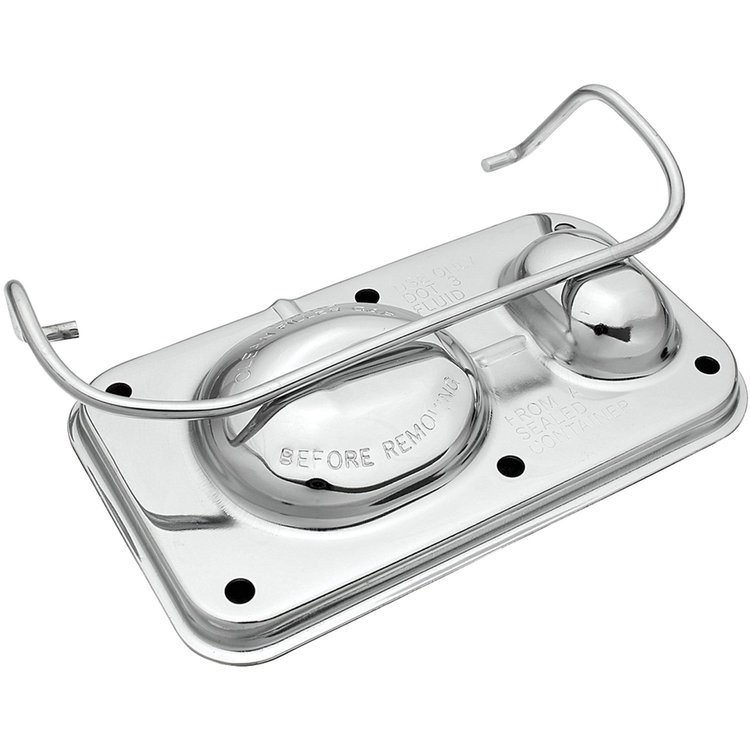 Lid Master Cylinder 1967-79 Chevrolet Chrome Single Bail