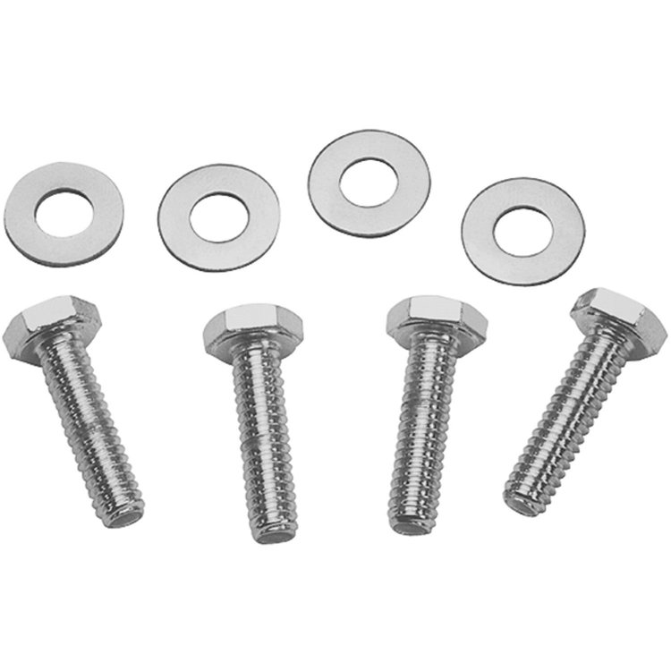 1/4-20 CHROME VALVE CVR BOLTS