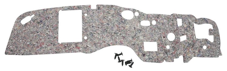Firewall Insulation Pad 1968-72 GM A-Body With A/C