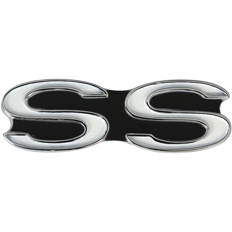 Trunk Lid Emblem for 1971 Chevy Monte Carlo SS [SS Script]