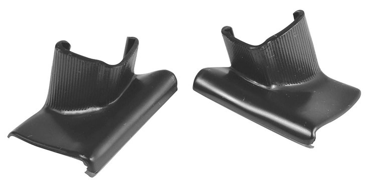 Window Trim Corners 1964-65 Chevelle/Cutlass/Skylark 2-Dr HT/Cpe Lower Rear