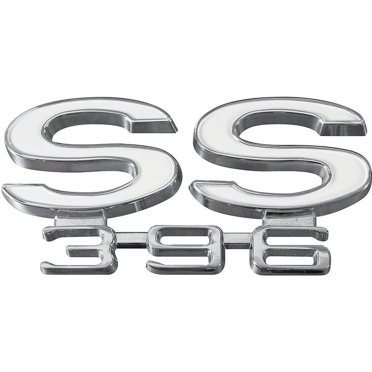 Emblem Rear Panel 1966 Chevelle SS396