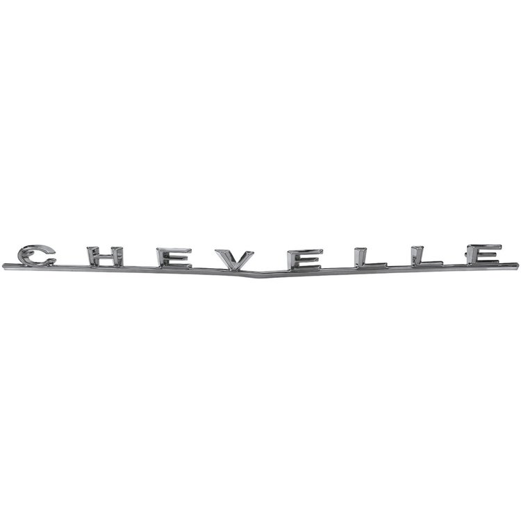 Emblem Trunk Lid 1966 Chevelle Malibu Chevelle