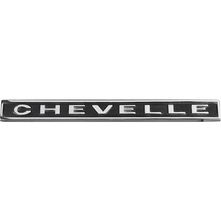 Emblem Rear Panel 1967 Chevelle