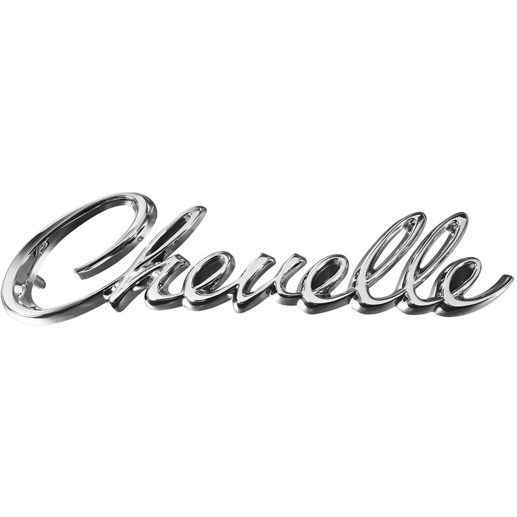 Emblem Rear Panel 1968 Chevelle Chevelle