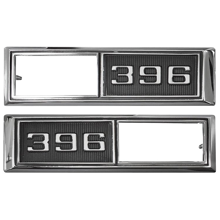 Bezel Marker 1968 Chevelle/El Camino Front 396