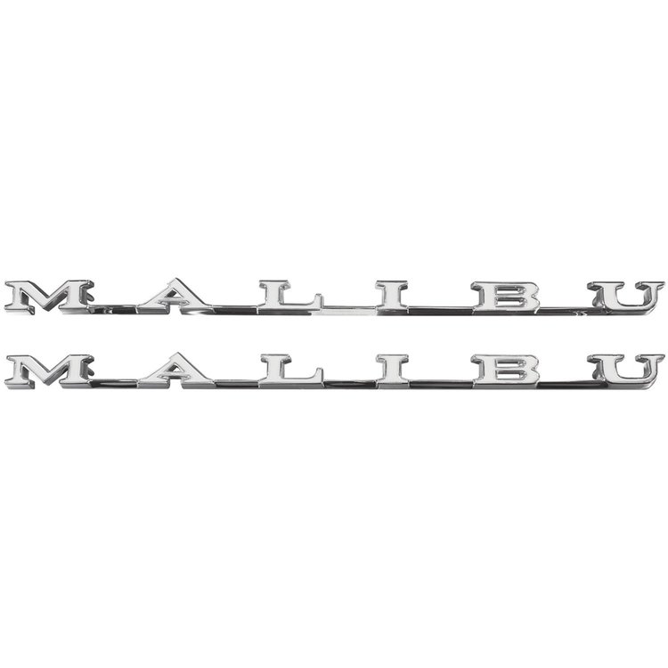 Emblem Rear Quarter Panel 1969 Malibu
