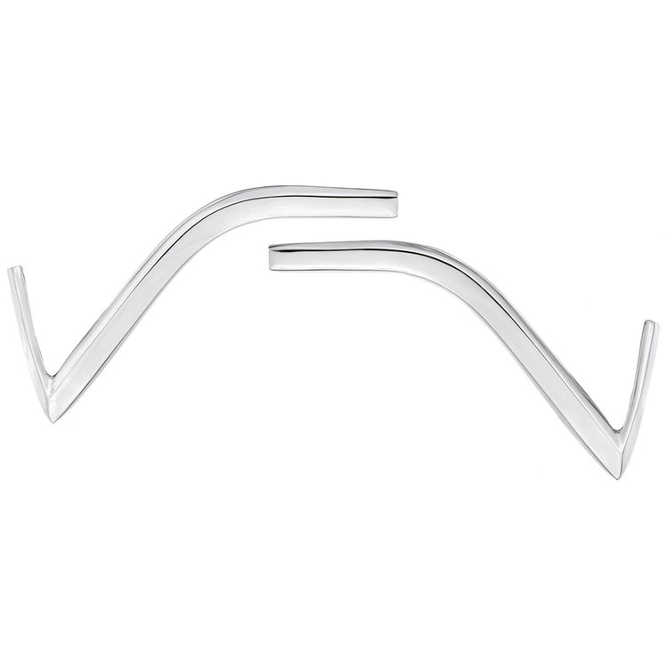 Trim Parts Vinyl Top Rear Moldings 1970-1972 Chevelle Coupe