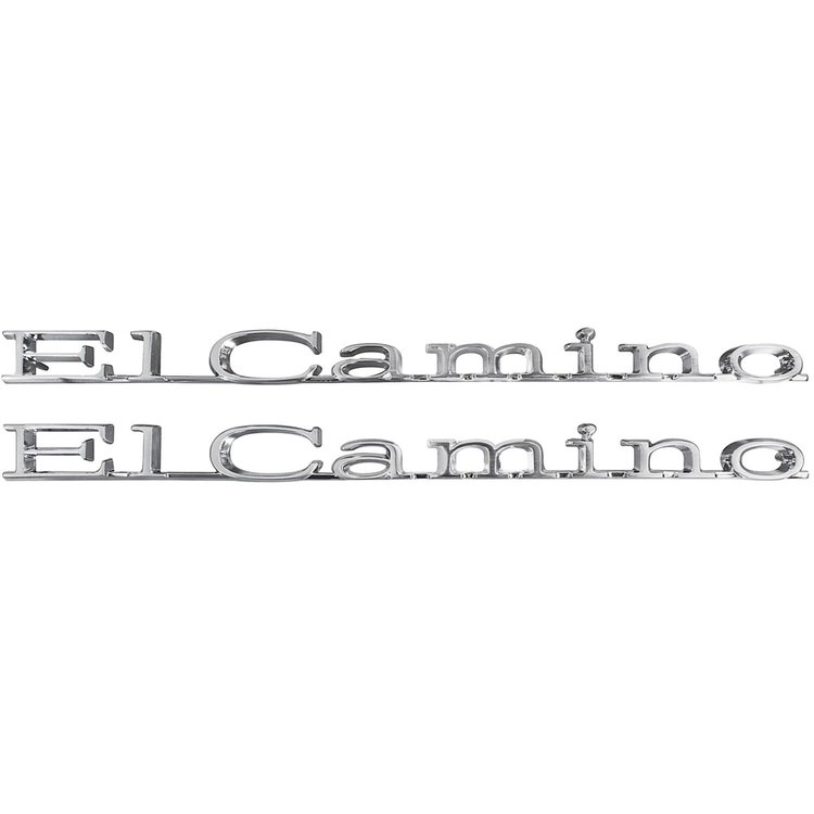 Emblem Quarter Panel 1967 El Camino