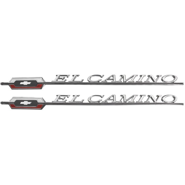 Emblem Quarter Panel 1966 El Camino