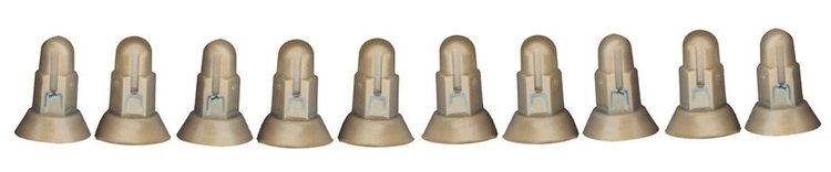 GTO PLASTIC HEX NUT FASTEN