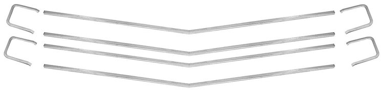 SS Grille Molding Complete Set 1970 Chevelle/El Camino SS