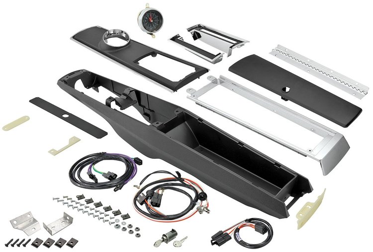CKW66AT Center Console Kit for 1966 Chevy Chevelle, El Camino