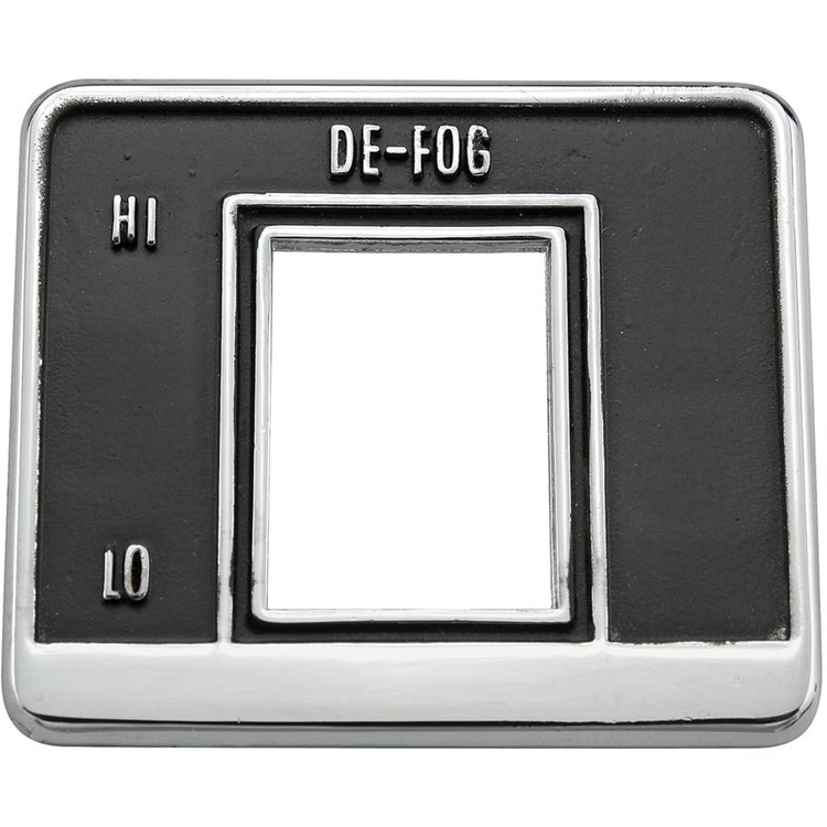Switch Bezel 1969 Chevelle Rear Window Defogger