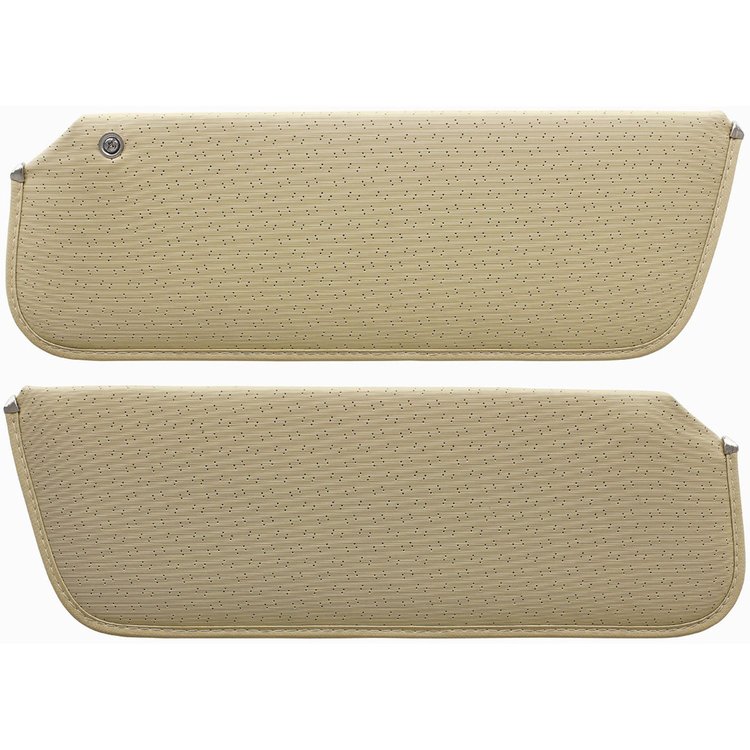 Sun Visors Perforated 1973-77 A-Body 1-Pin